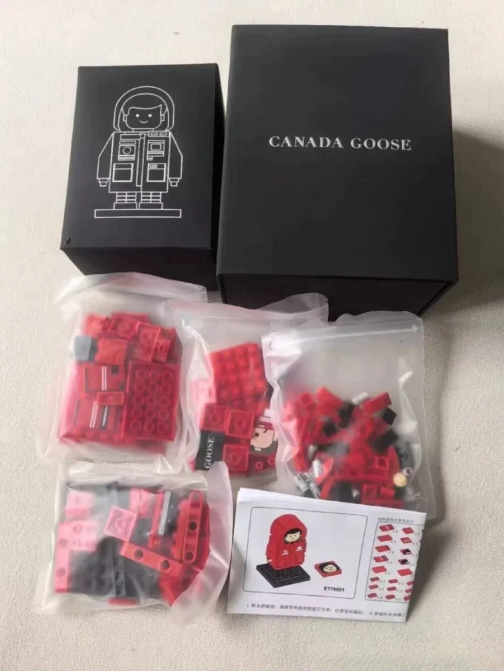 Canada Goose Collectible Expedition Parka Lego Collectible Art Toy - Picture 7 of 8